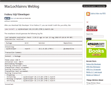Tablet Screenshot of blog.mclaughlinsoftware.com